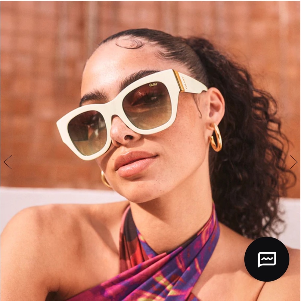 Quay Australia After Hours Luxe Tortoise Square Sunglasses